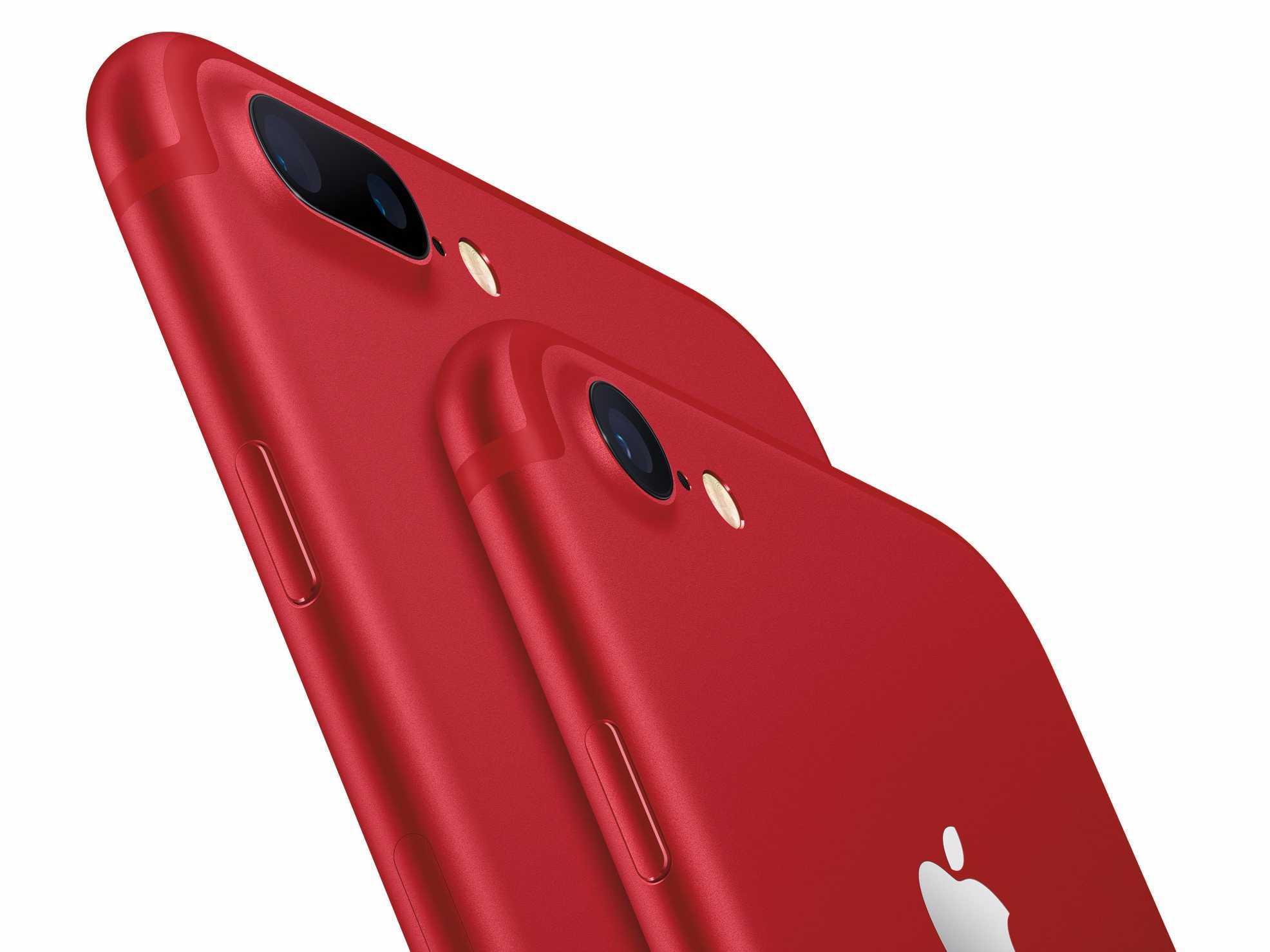 Apple iPhone 7 Plus (赤色) Apple iPhone 7 Plus 128GB Red - Cellular Country