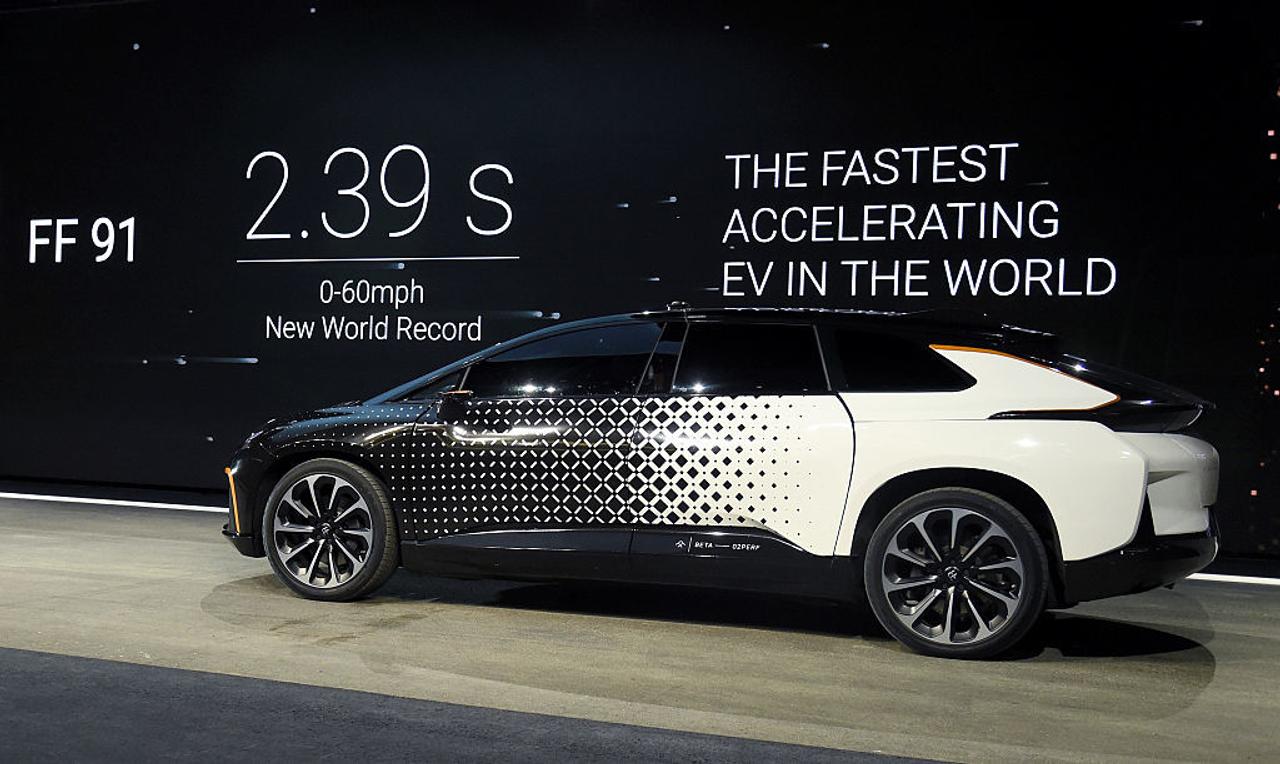 Faraday Futureの電気自動車