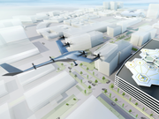 Uberの空飛ぶタクシー（予想図）