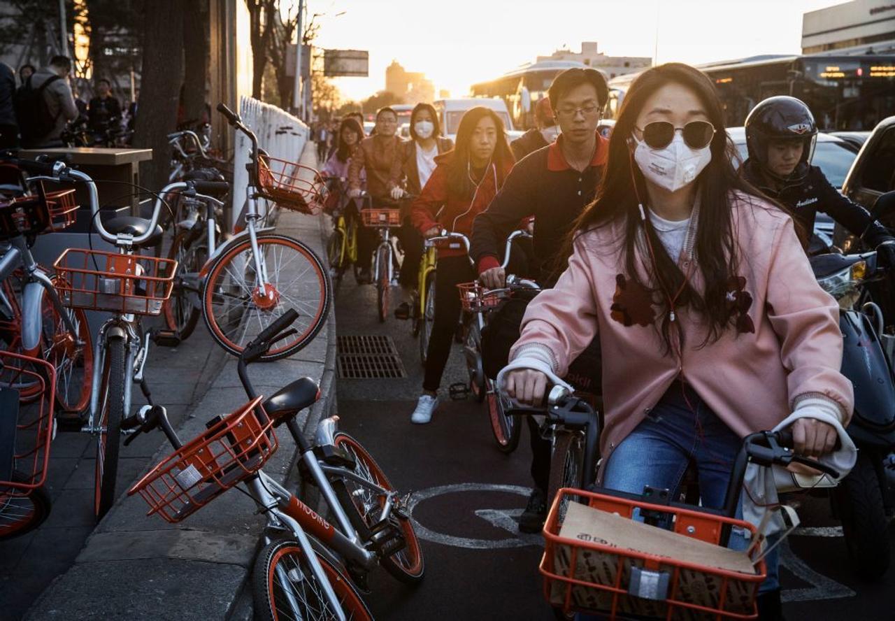中国で人気を集めるシェア自転車