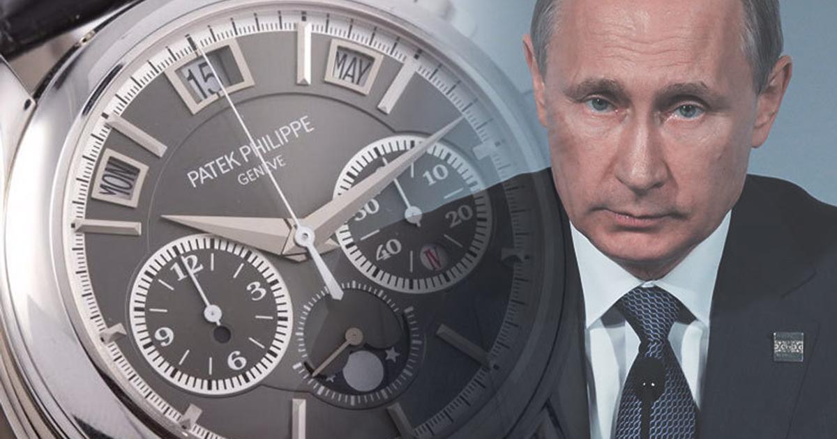 プーチン大統領の1億円の腕時計」がオークションに出品される 