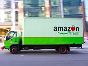 AmazonFreshの配達トラック