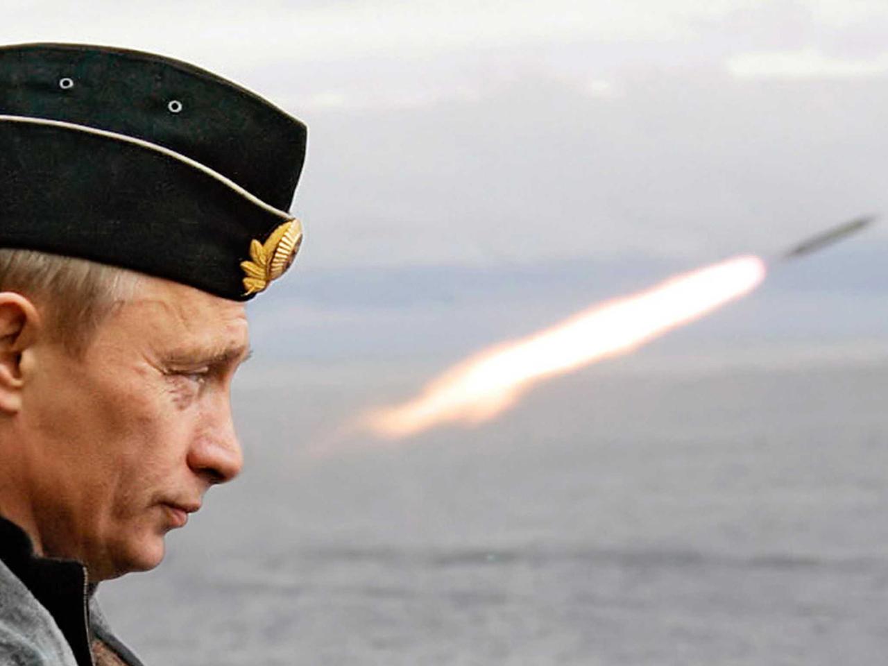 プーチン大統領とミサイル