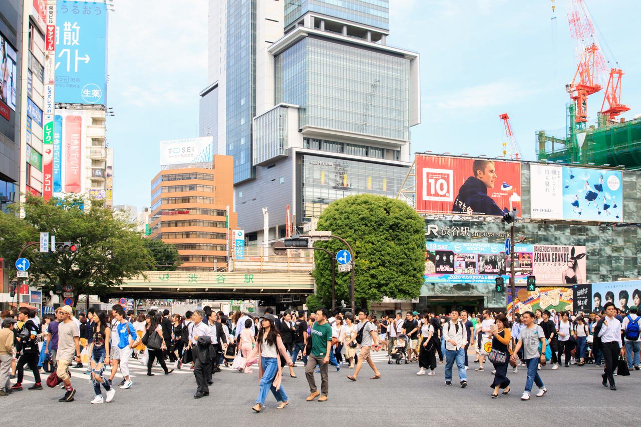 渋谷の雑踏