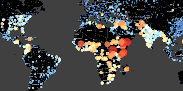 日本は大丈夫 地図で見る 崩壊しそうな世界の都市 Business Insider Japan