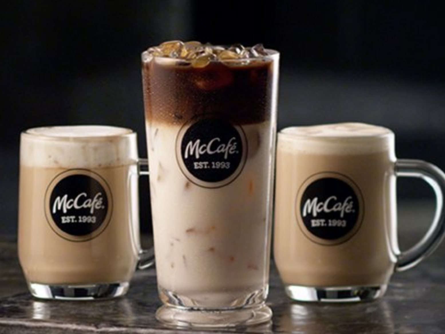 マクドナルドの新メニュー、エスプレッソベースのドリンク