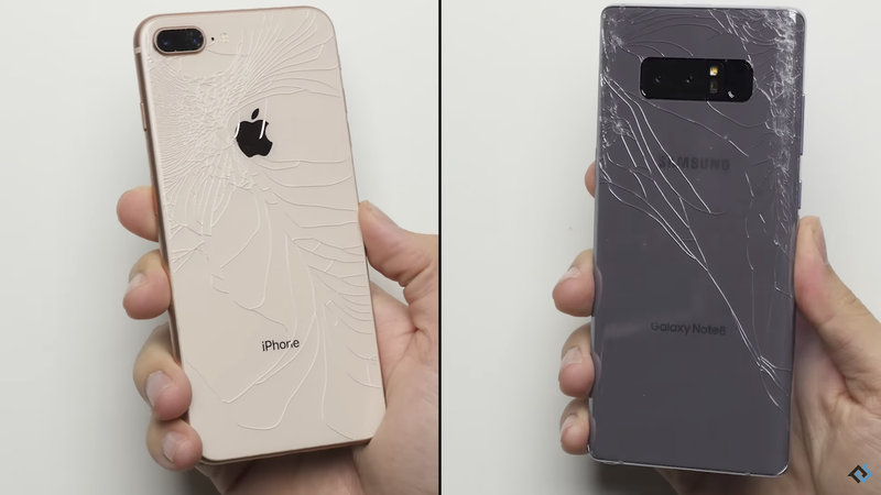 iPhone 8は落としても割れないのか? YouTuberが落下テストで iPhone 8は落としても割れないのか? YouTuberが落下テストで