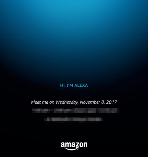 amazon aiスピーカー 11月8日