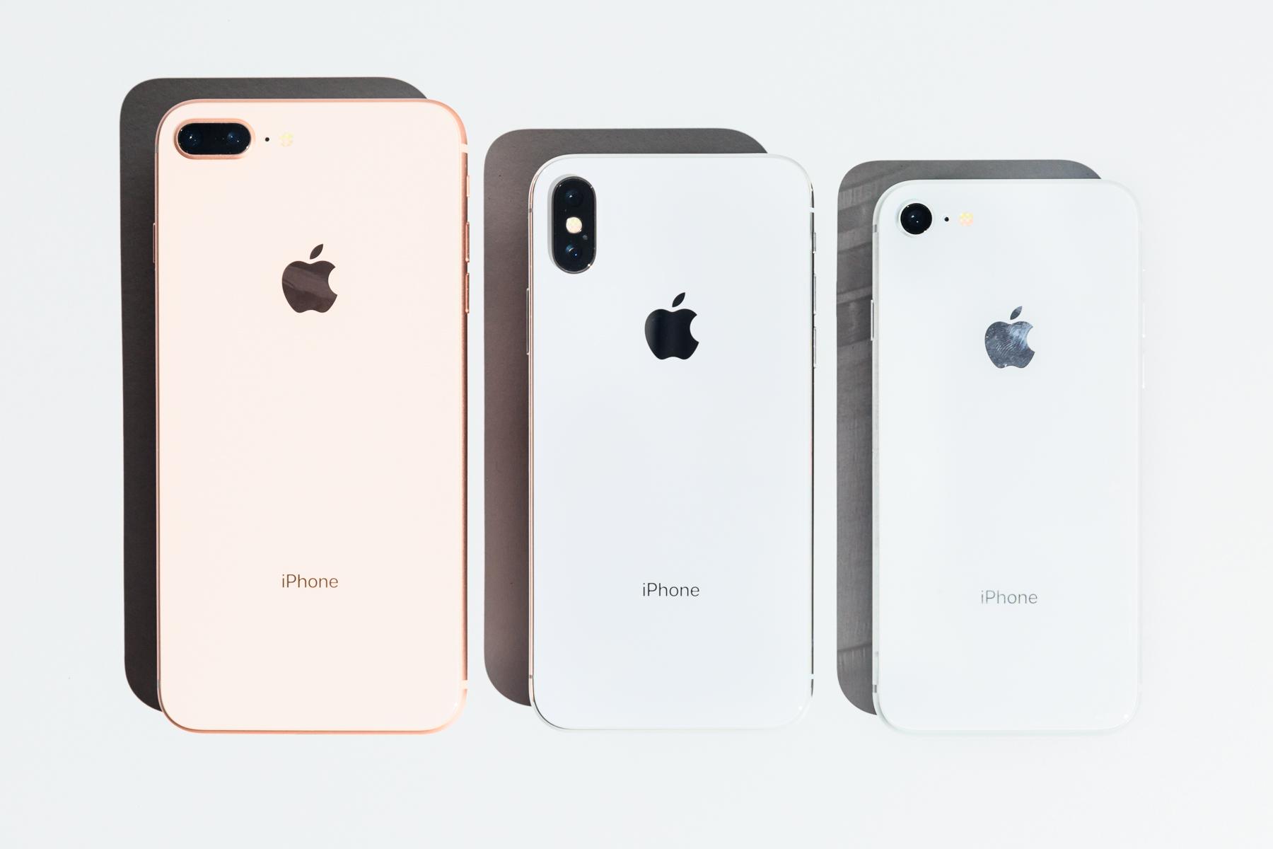 iPhone 8かiPhone Xか —— 結果は明らかだが、もう一度比べてみた ...