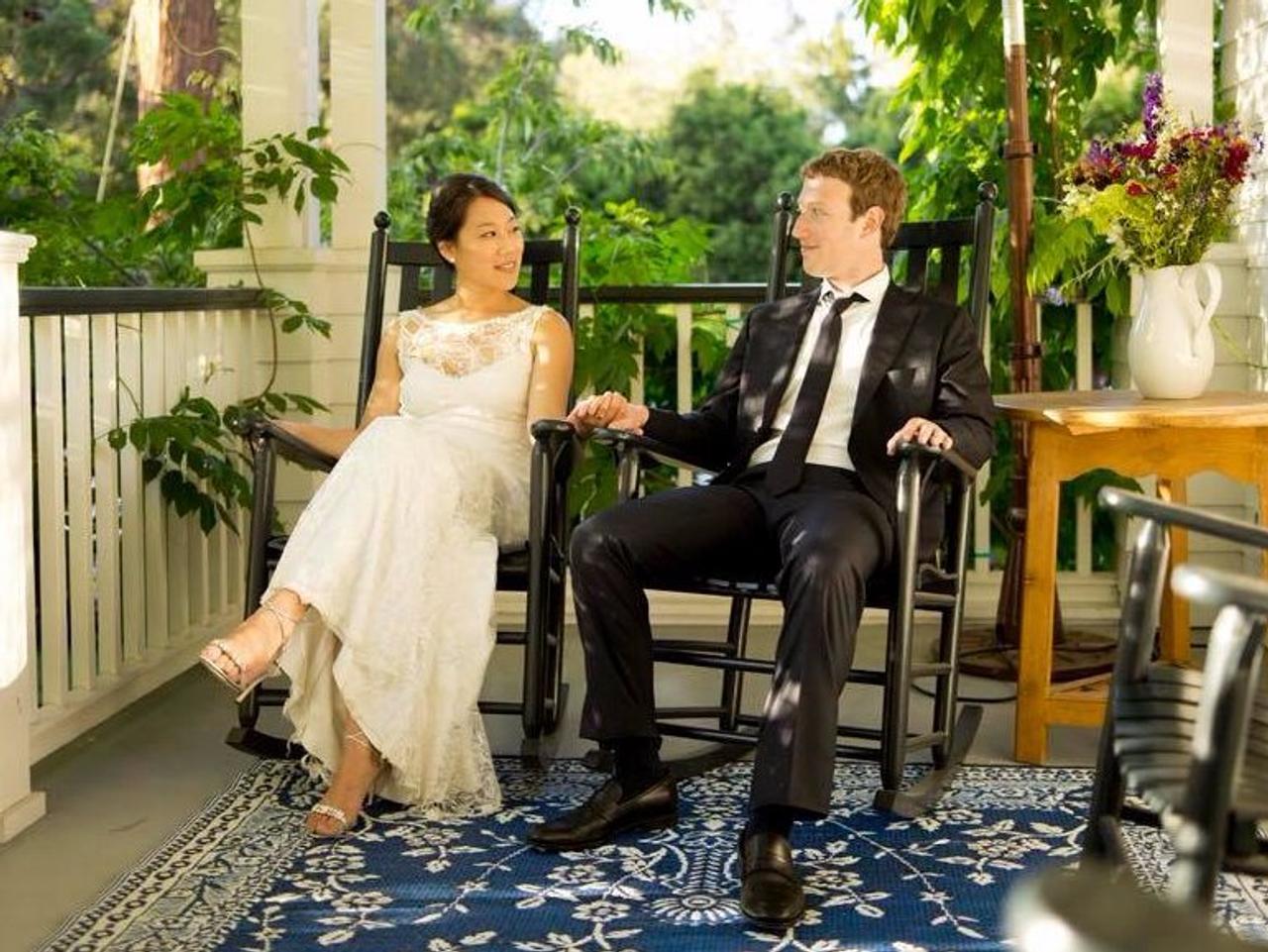 マーク・ザッカーバーグ夫婦
