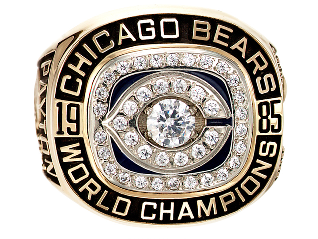 チャンピオンリング 1985年 Chicago Bears シカゴベアーズ スーパーボウル 20.5号 金 1CCKFAAykS,  腕時計、アクセサリー - aslanmoden.at