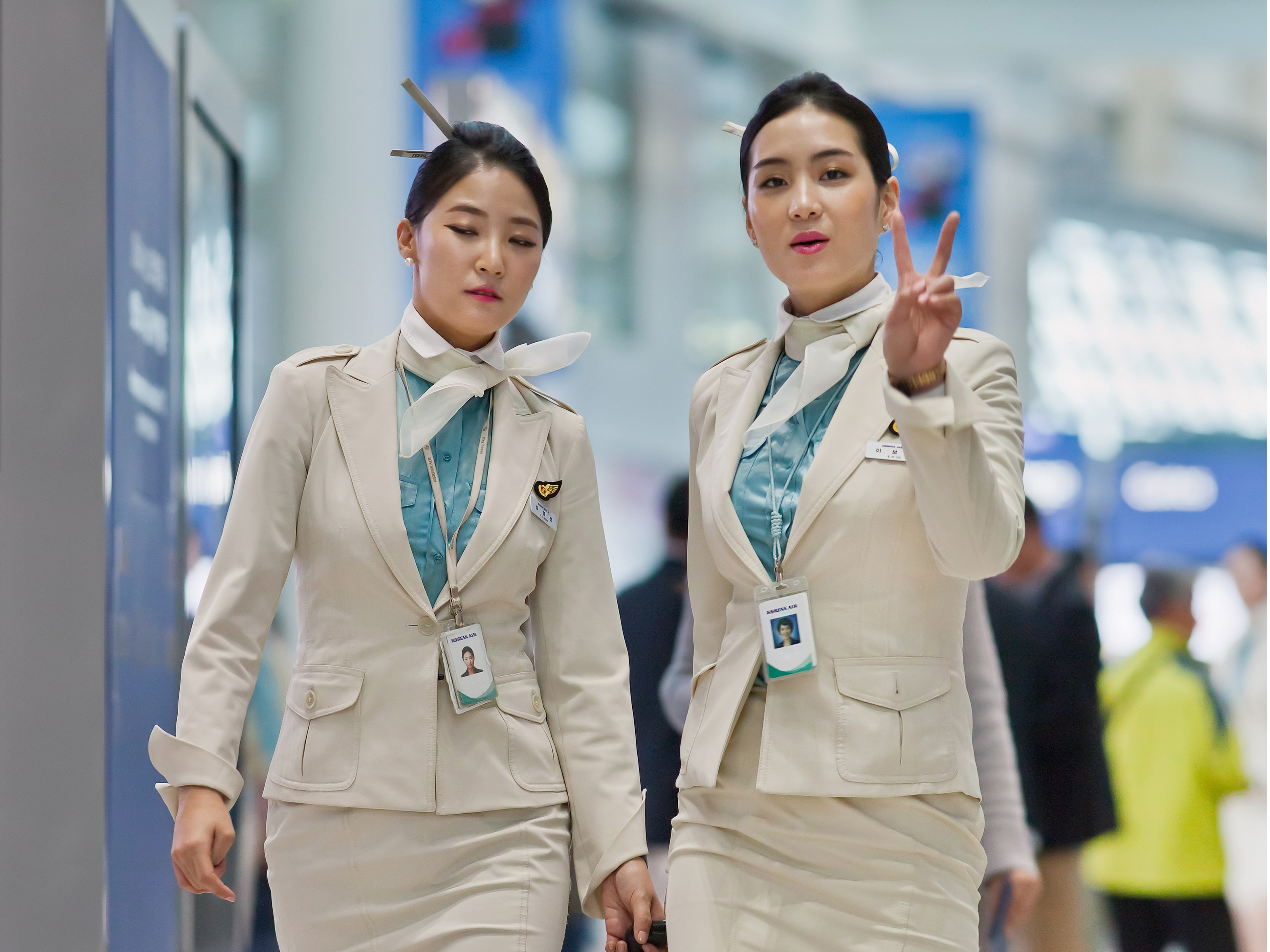 100%新品人気SALE大韓航空 客室乗務員用 キャリーケース　期間限定値下げ バッグ
