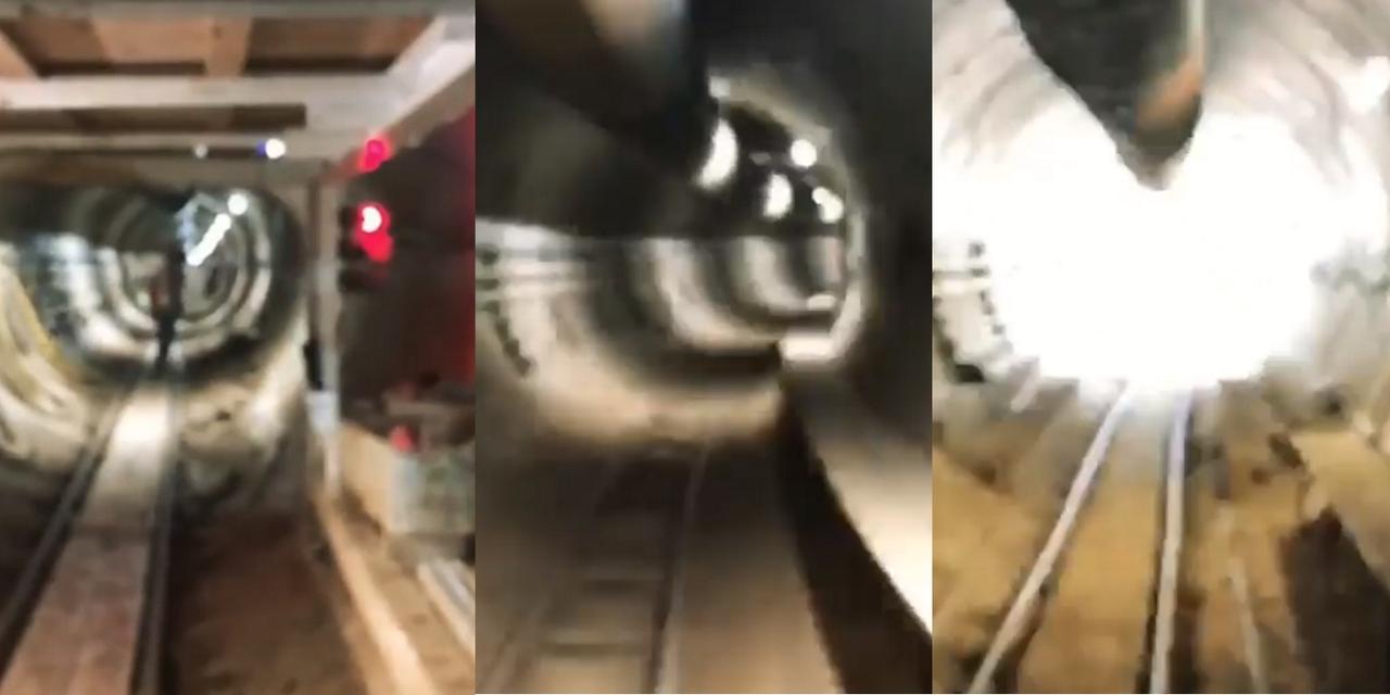 マスクはロサンゼルスの地下に掘っているトンネルの動画を公開。