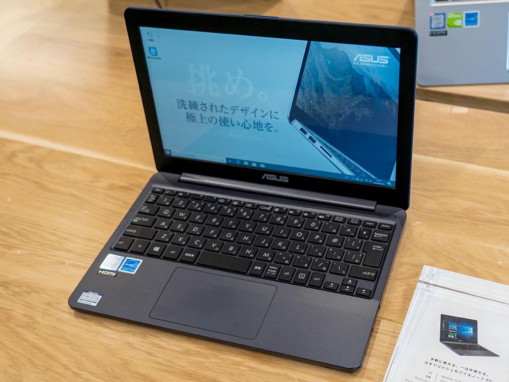 ポイント10倍 ASUS N3350/4GB, 11.6インチ モバイルノートPC 10 E203