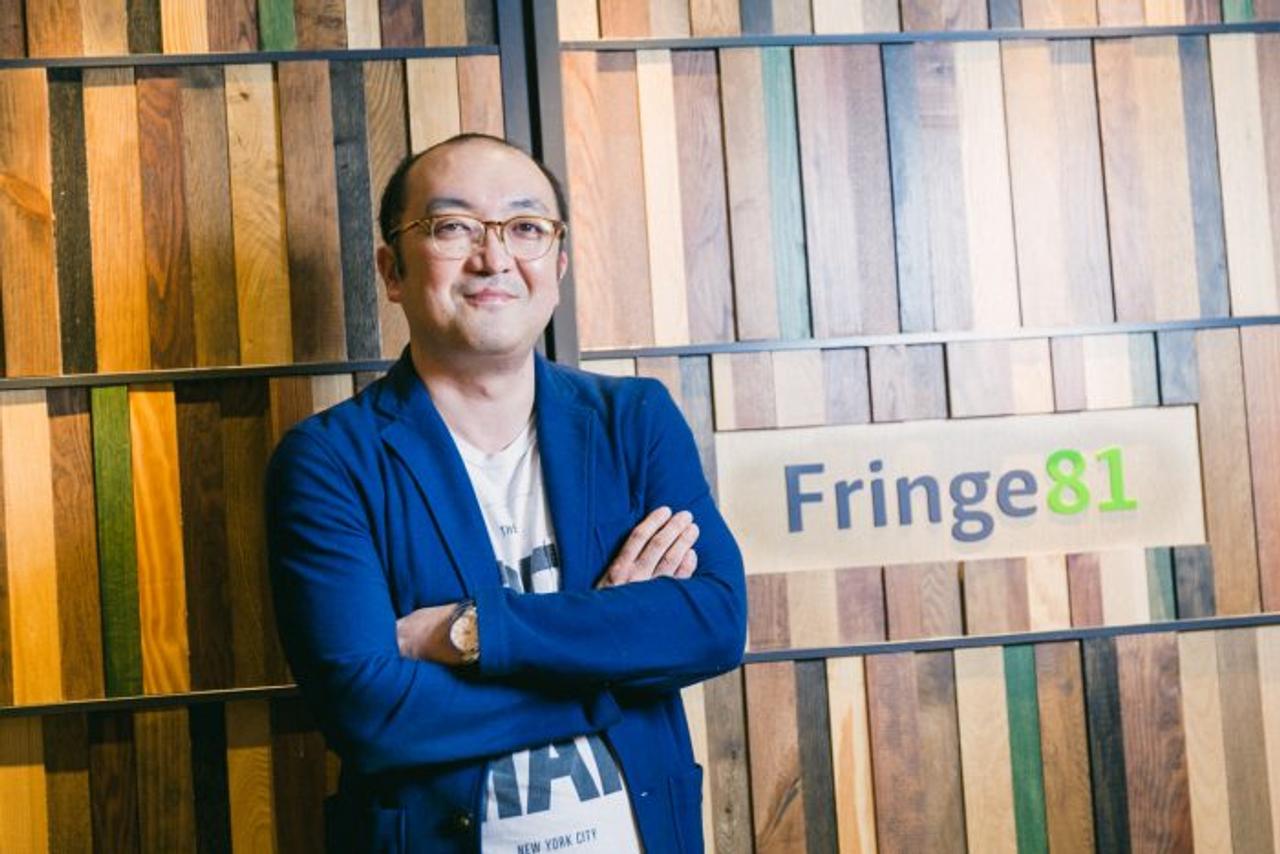 Fringe81代表取締役CEOの田中弦さん