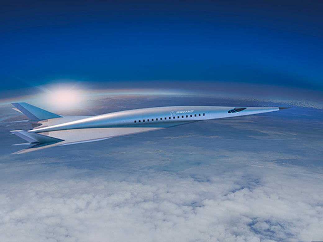 ボーイング、極超音速旅客機のコンセプトを発表