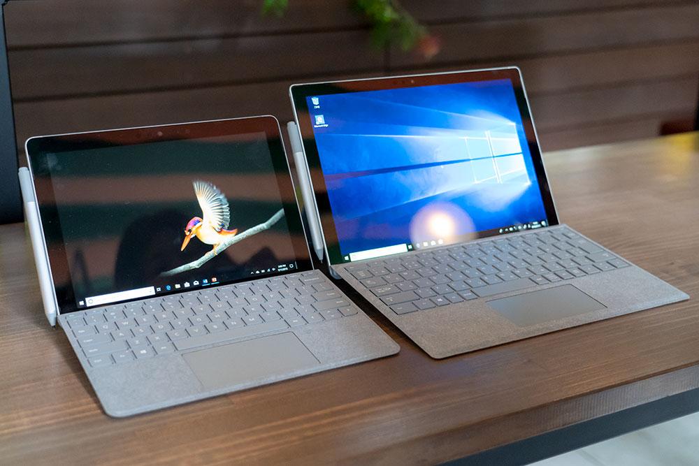 写真更新]国内版「Surface Go」発表、6万4800円〜 8月28日に発売