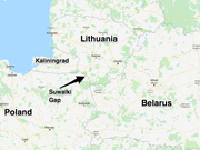 ポーランドとリトアニアに挟まれたカリーニングラード州