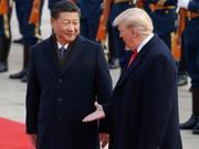 アメリカのトランプ大統領と中国の習近平国家主席
