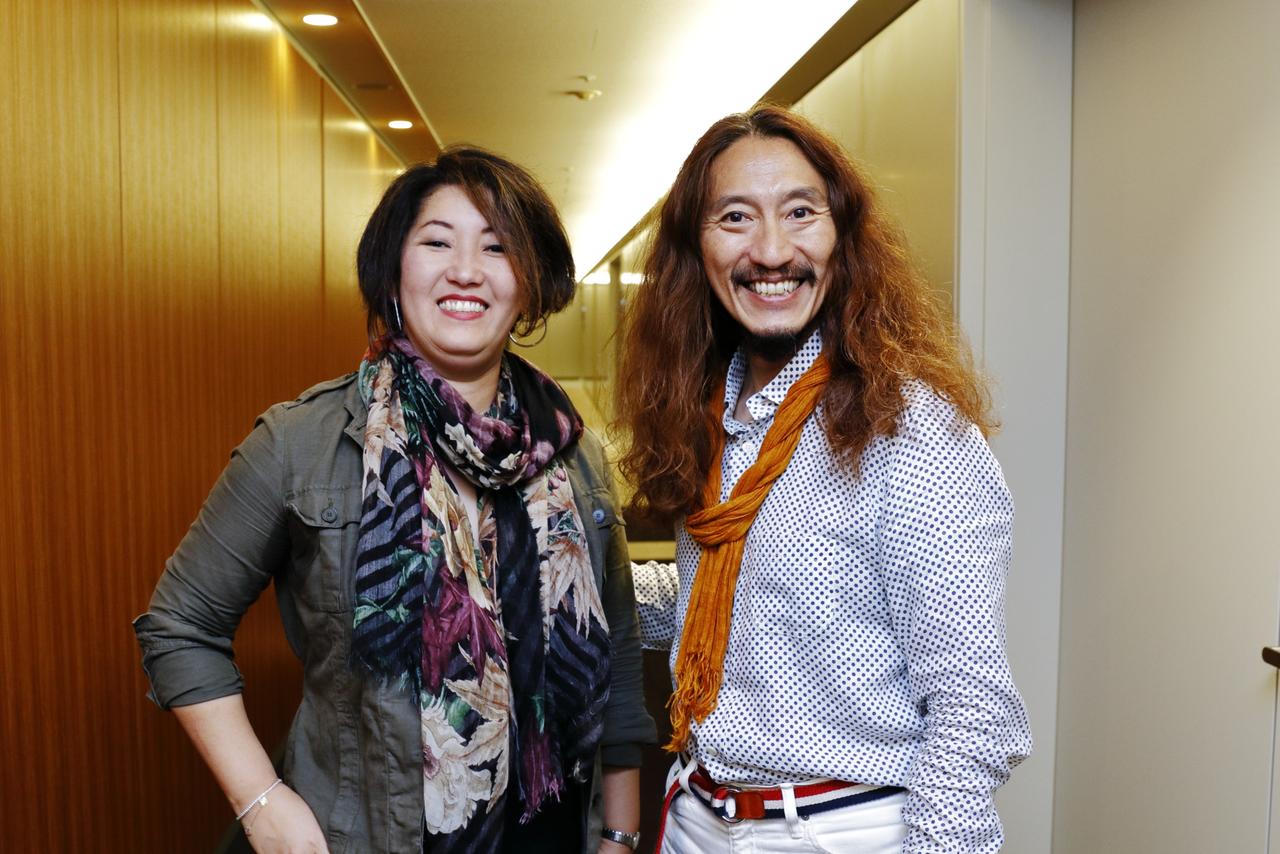 堀江愛利さんと澤円さん。