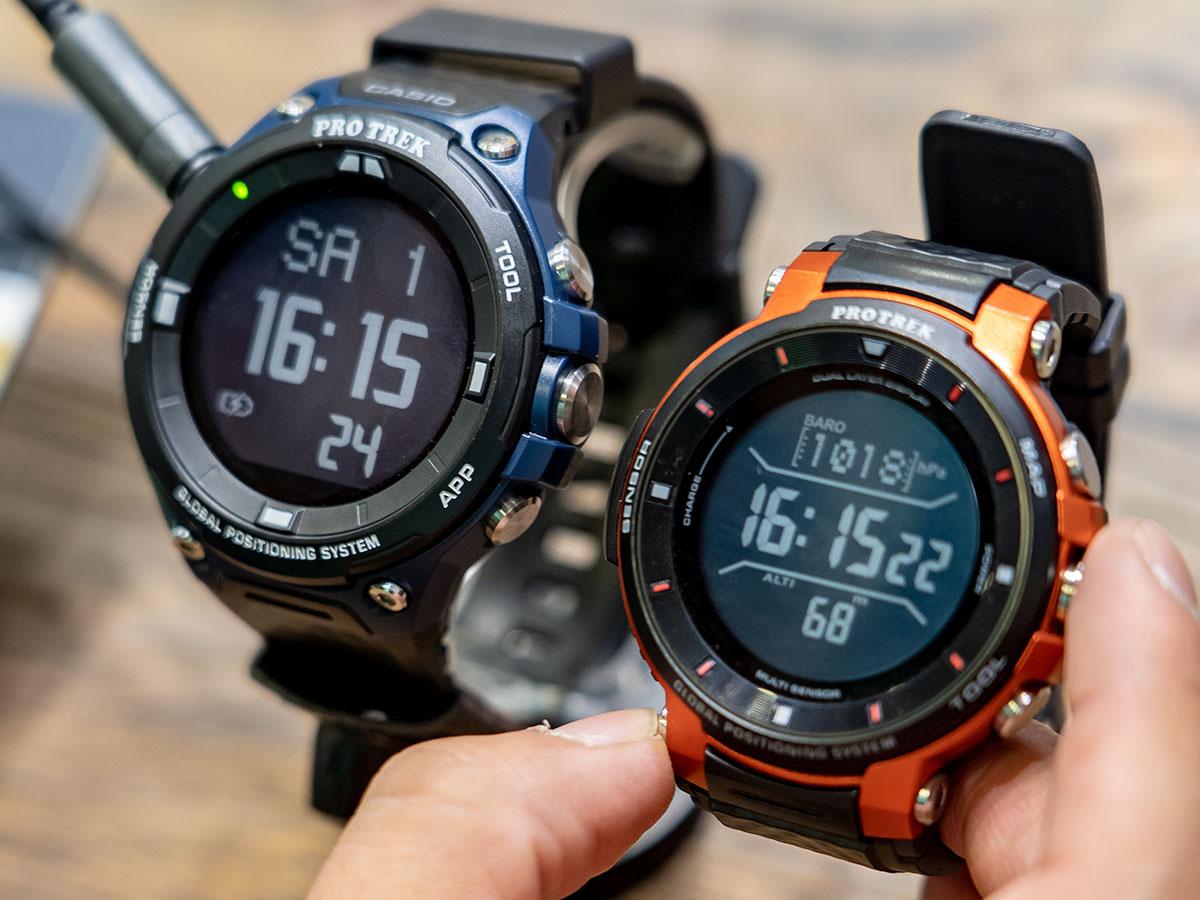 驚きのバッテリー駆動 最大1カ月！ カシオ「Pro Trek Smart WSD-F30 