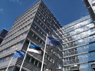 ブロックチェーン関係の会社が多数在籍するエストニアのオフィスビル