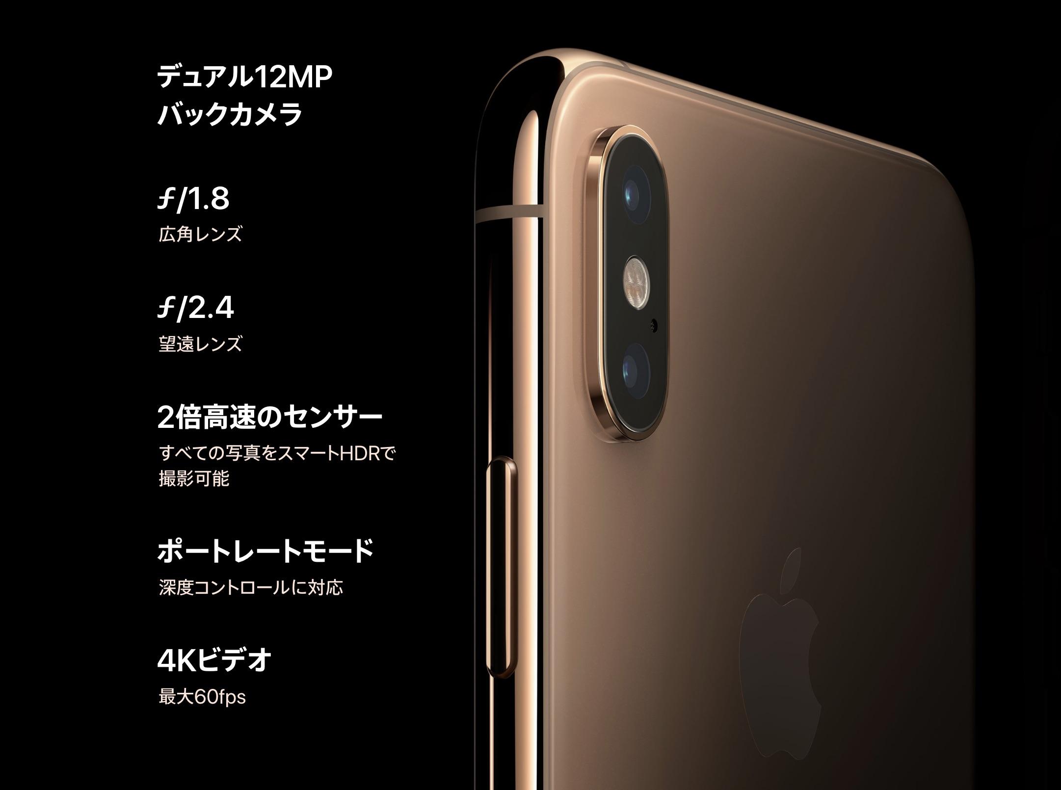 iphone 安い xs カメラ 機能