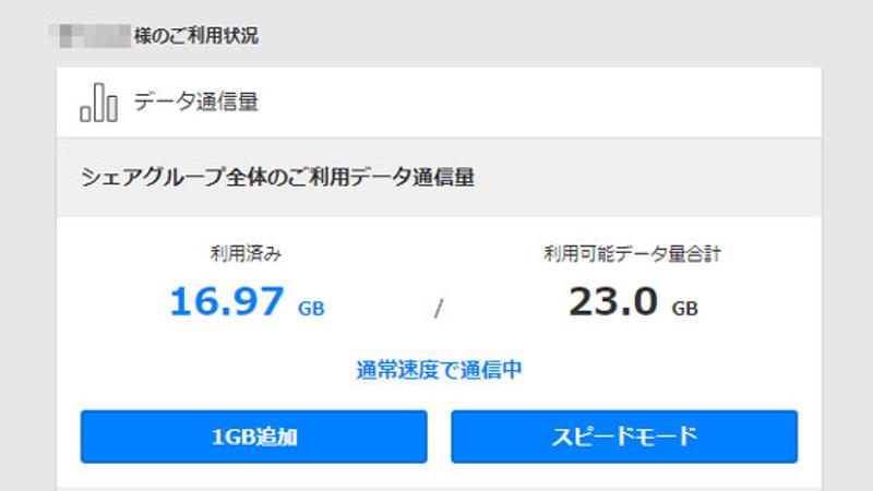 データ容量