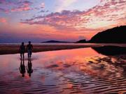福江島の夕日