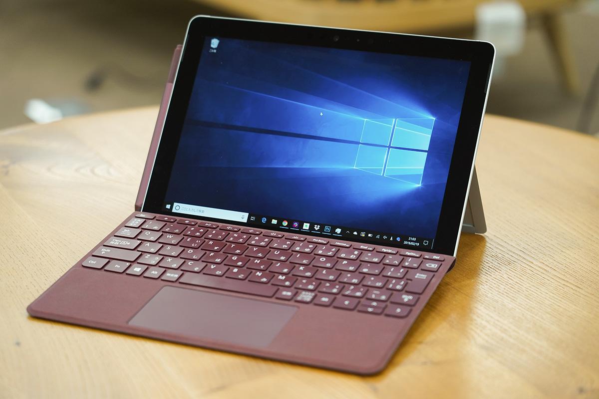 実機レビュー】モバイルPCの決定版・LTE対応｢Surface Go｣は本当に“買い