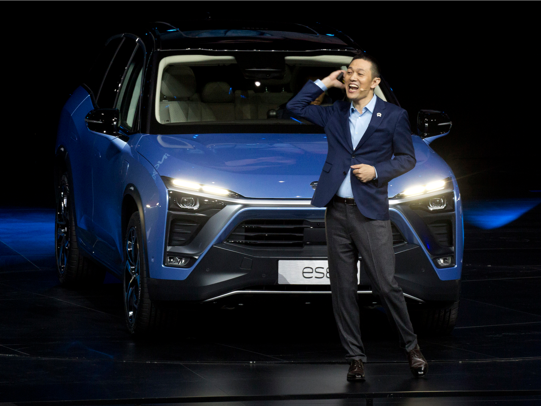 NioのCEO、ウィリアム・リー氏。