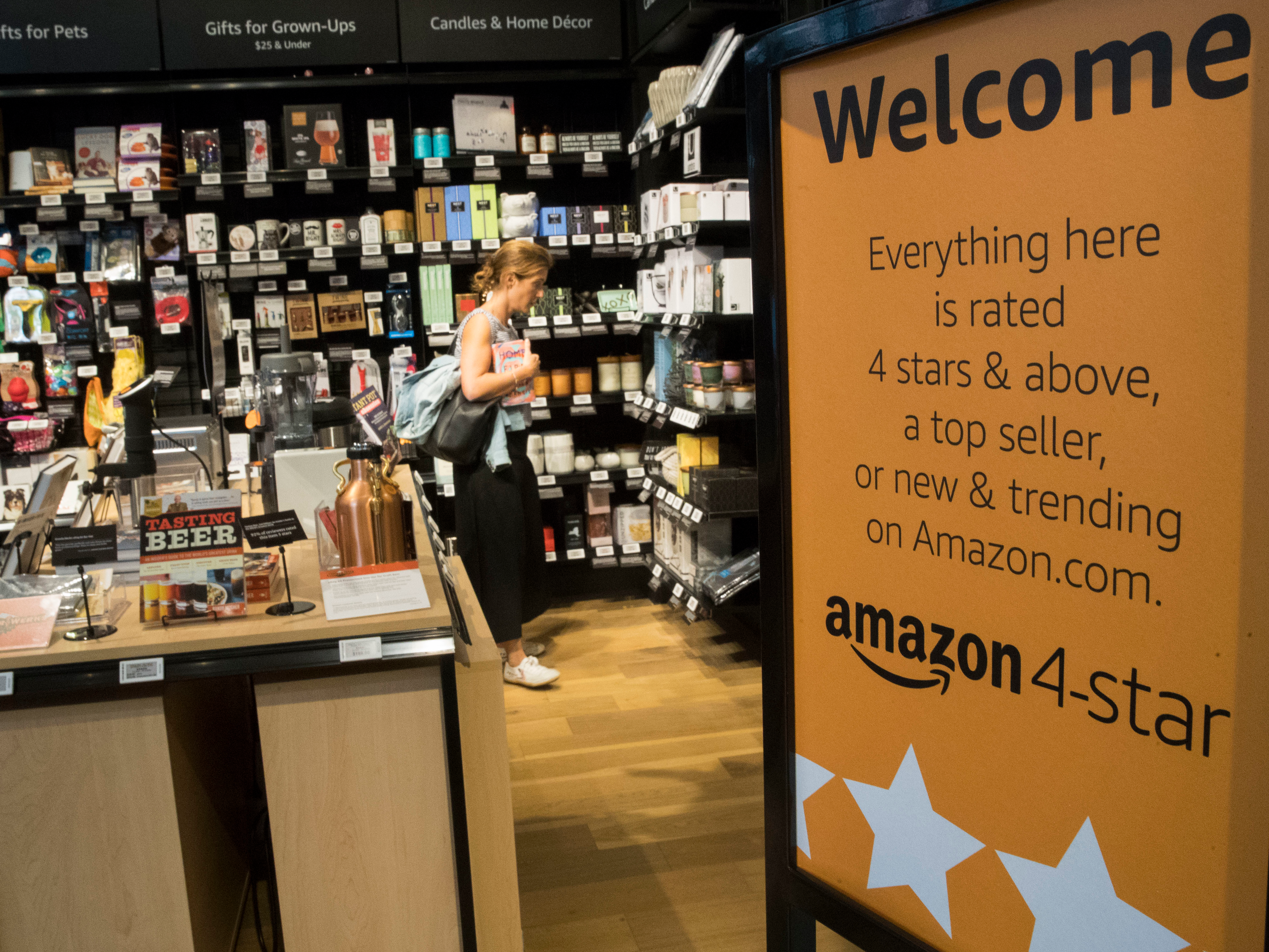 ｢アマゾン4スター｣は評価システムをコンセプトにした店舗。