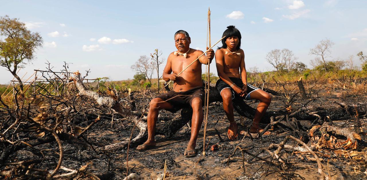 写真で見る、アマゾンの大規模火災に苦しむ先住民たちの暮らし 