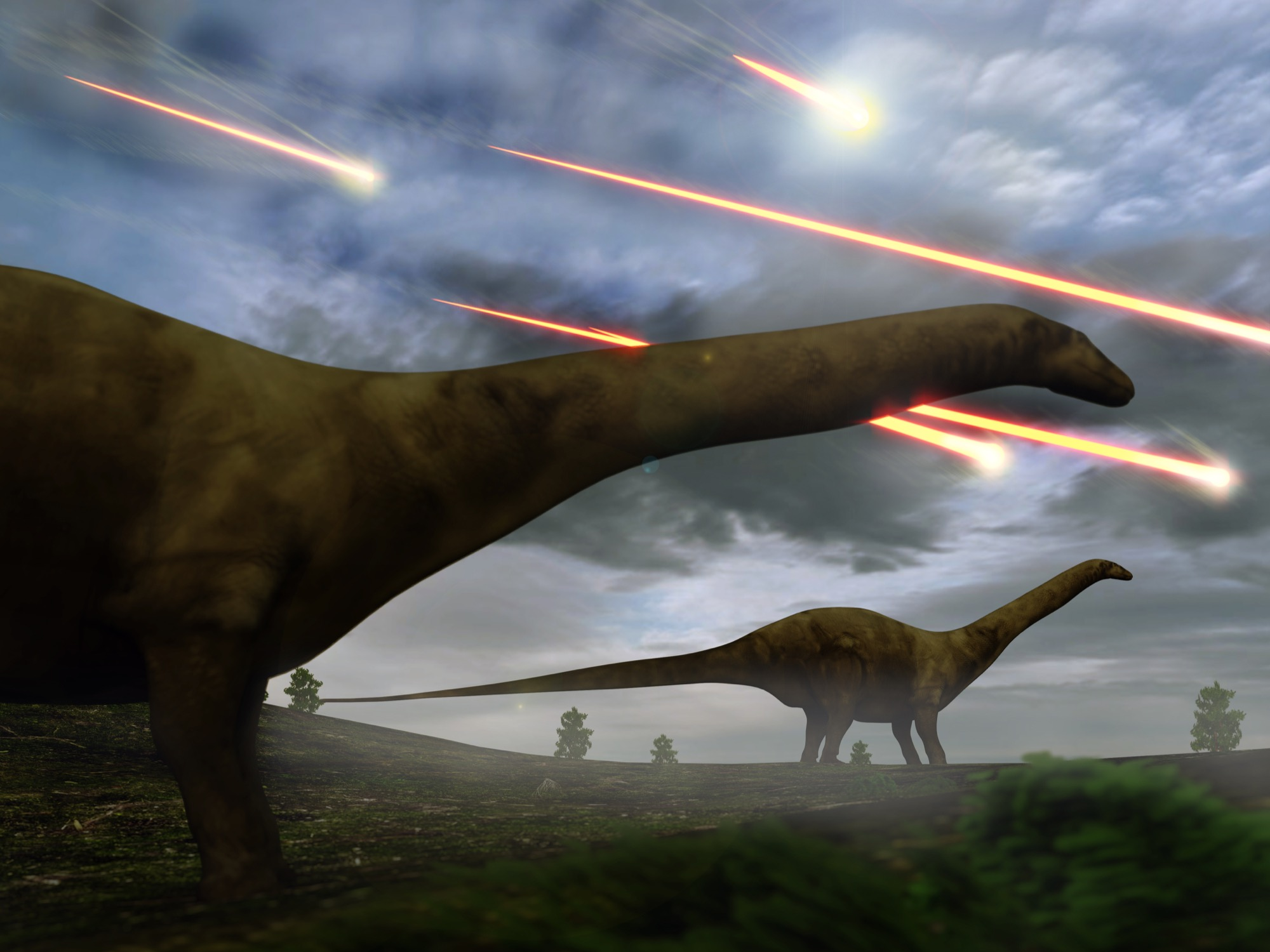 6600万年前、恐竜を絶滅させた小惑星の衝突直後に起きたことが ...