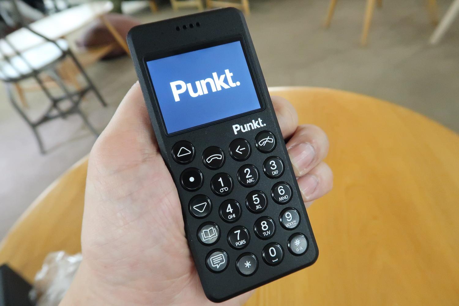 中古美品】Punkt. mp02 SIMフリー 4G LTE ミニマリスト 日本語