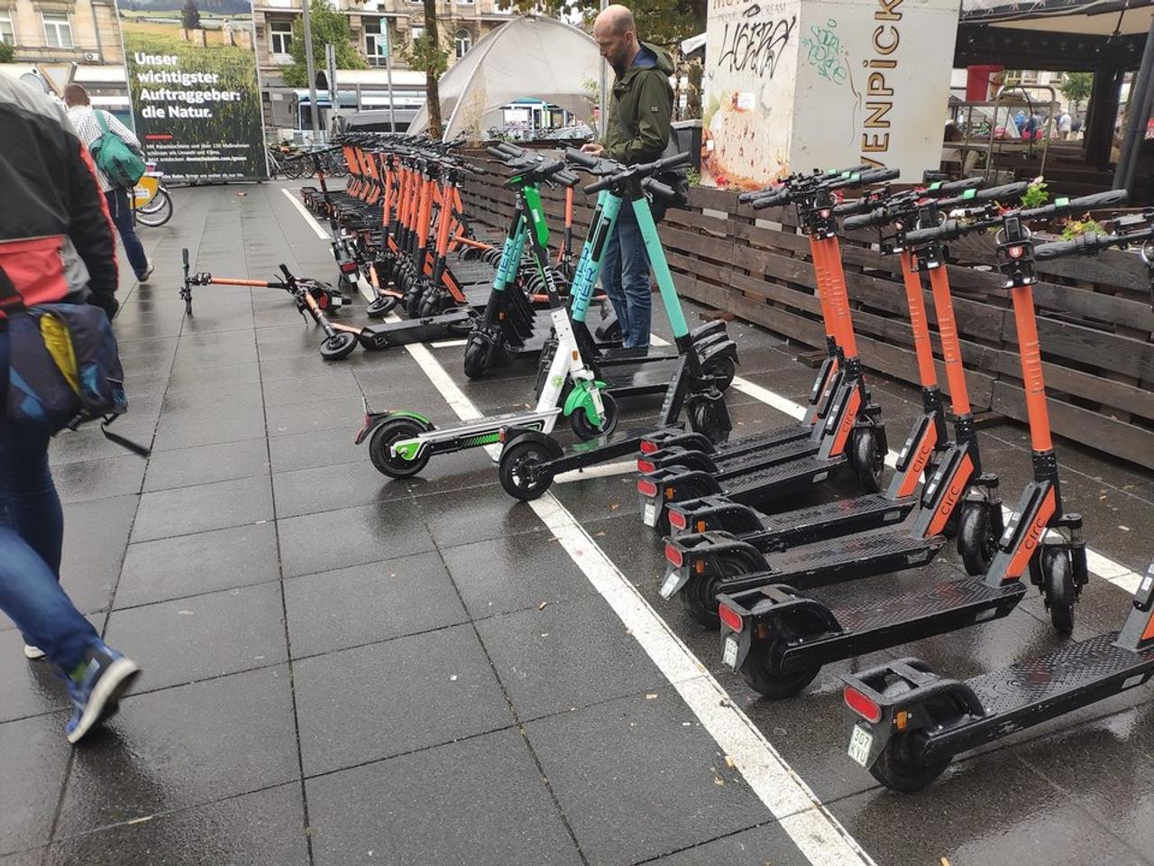 ドイツの電動キックボード