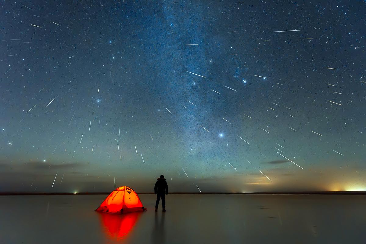 1月4日夜は「しぶんぎ座流星群」が来る。“1時間に約20個”流れ星を見