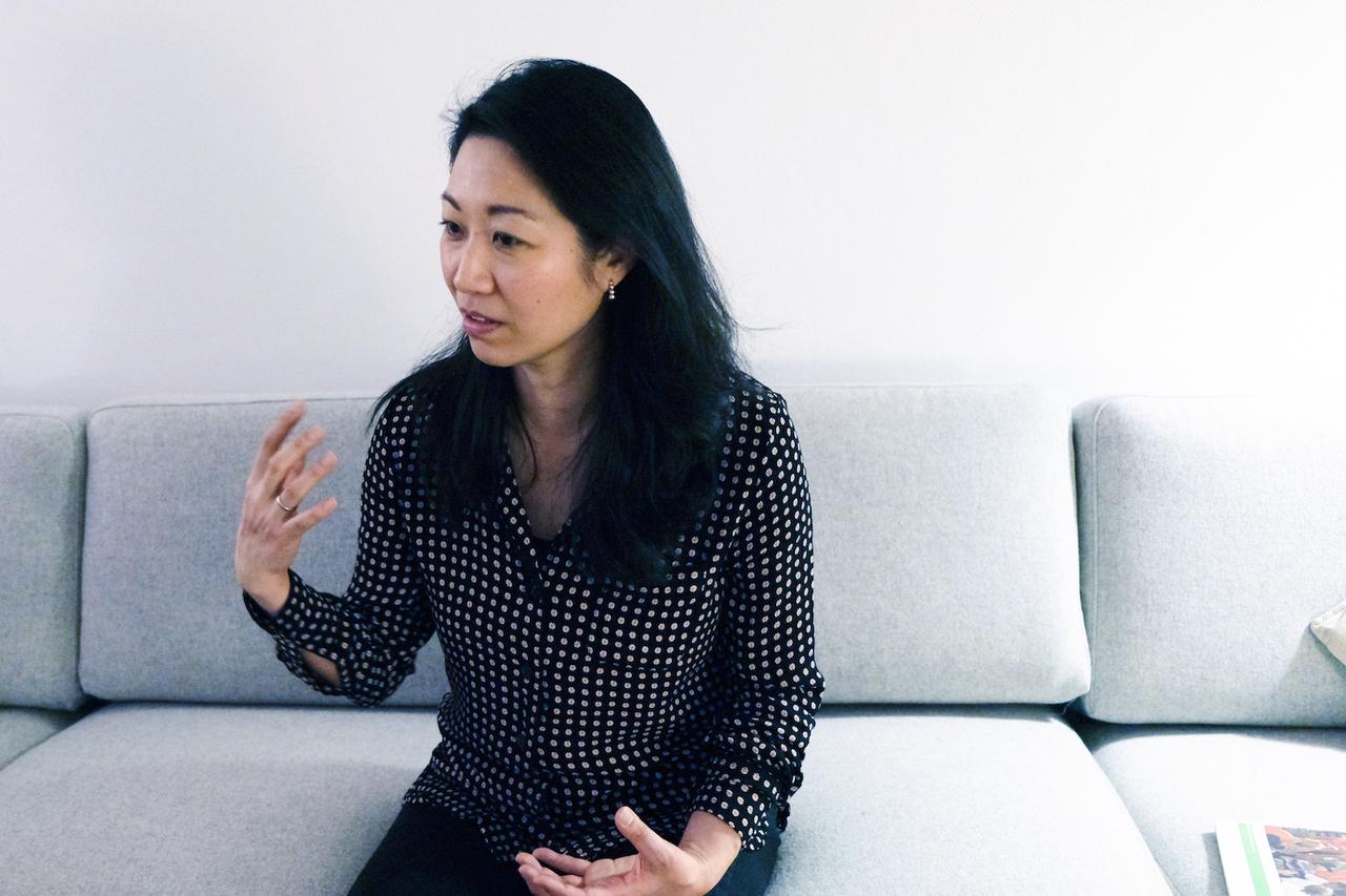 櫻井友子さん、話し姿2