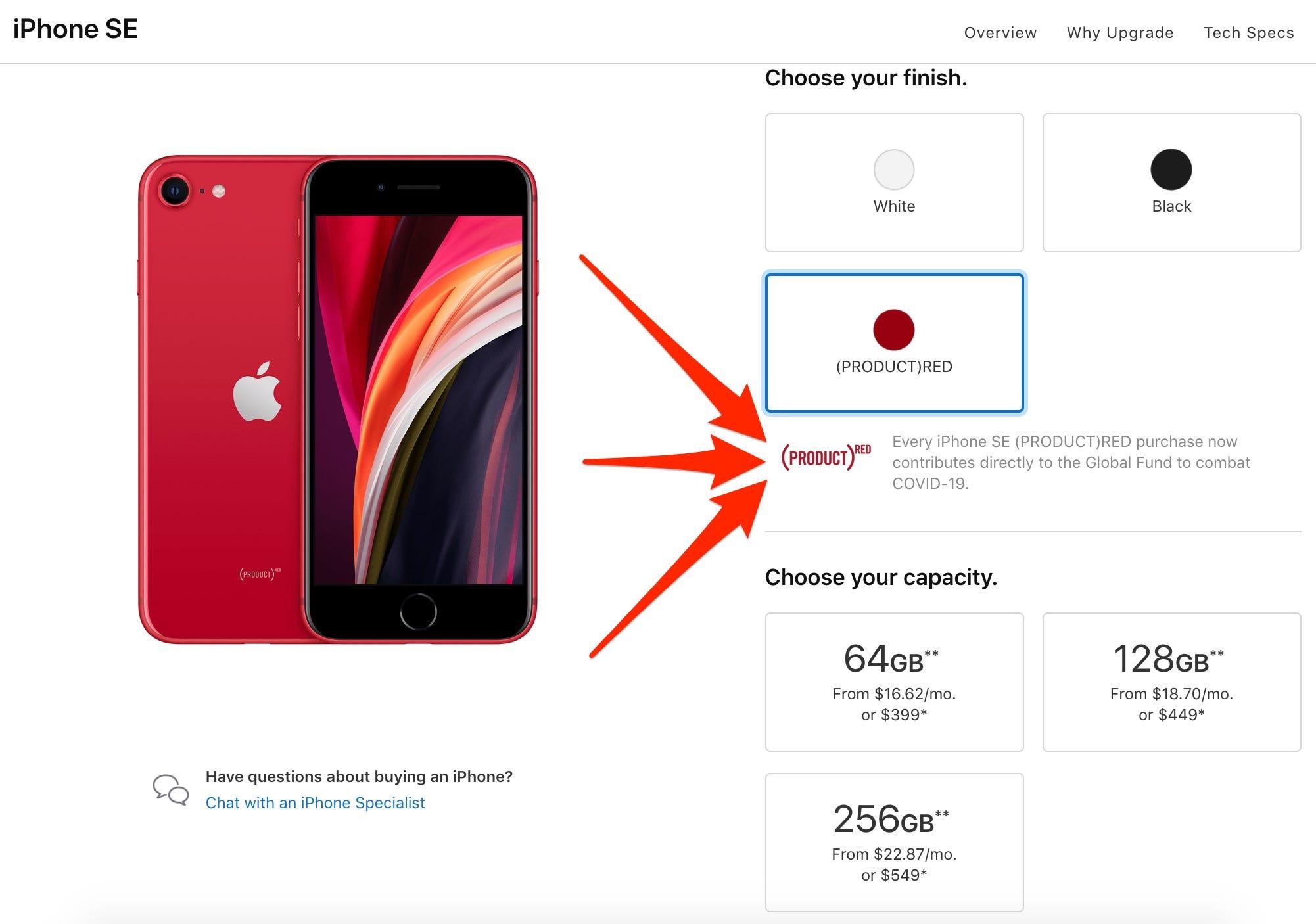 新iPhone SEのカラーバリエーションは3つ…赤を買えば、新型コロナ ...