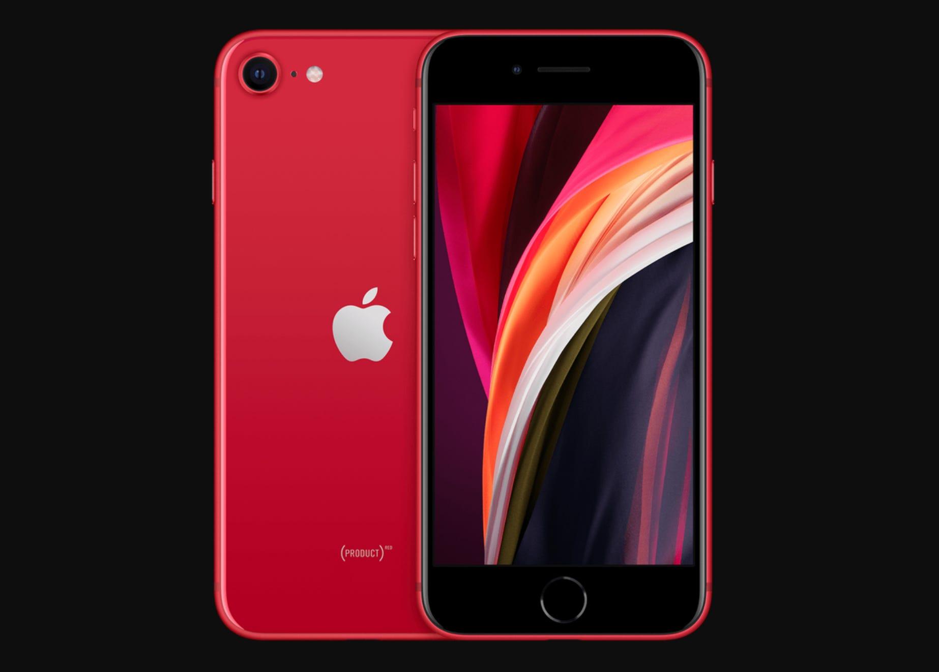 Apple iPhone SE2（第2世代）64GB赤iPhonese2 - スマートフォン本体
