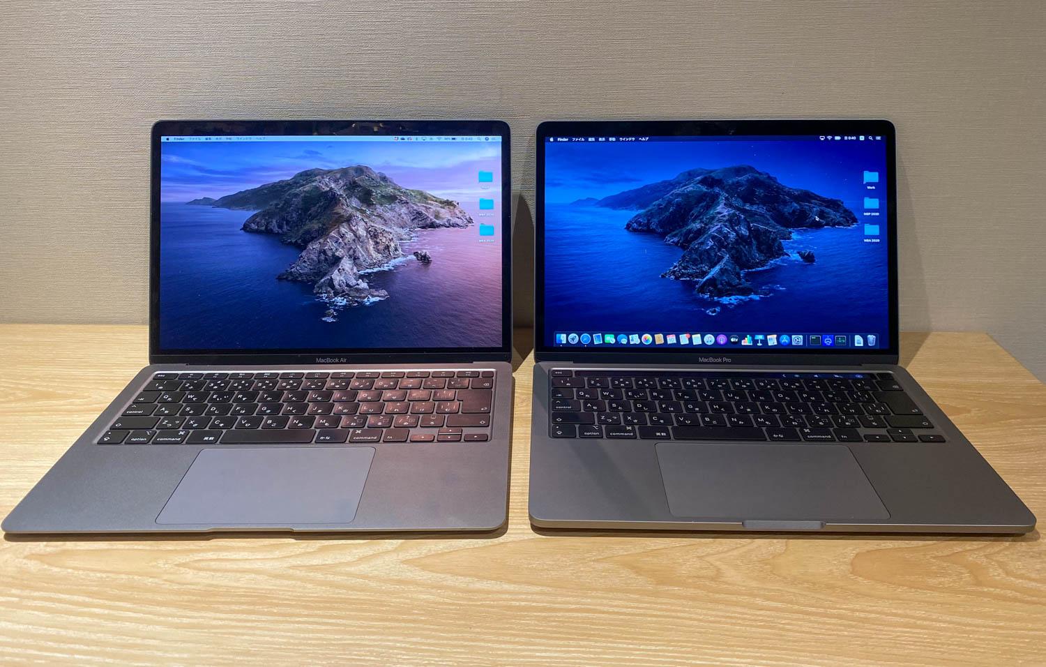 ｢新型MacBook Pro｣vs. MacBook Air。実機テストからわかった選ぶ