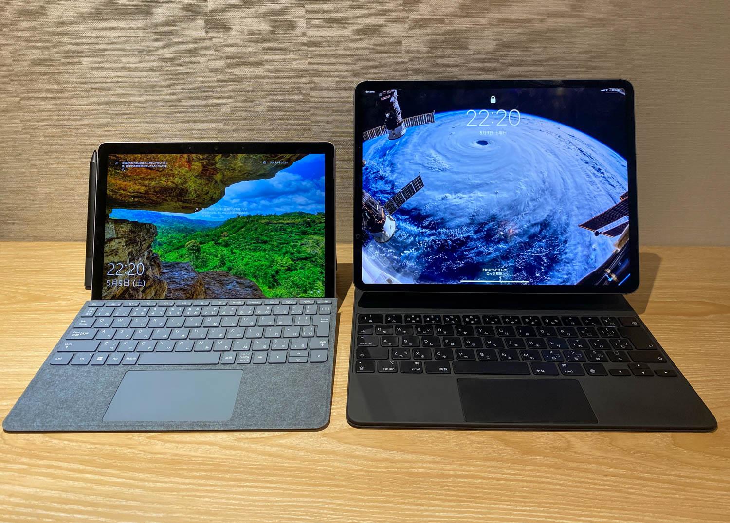 発売開始｢Surface Go 2｣vs.｢iPad Pro｣比較レビュー…テレワークと