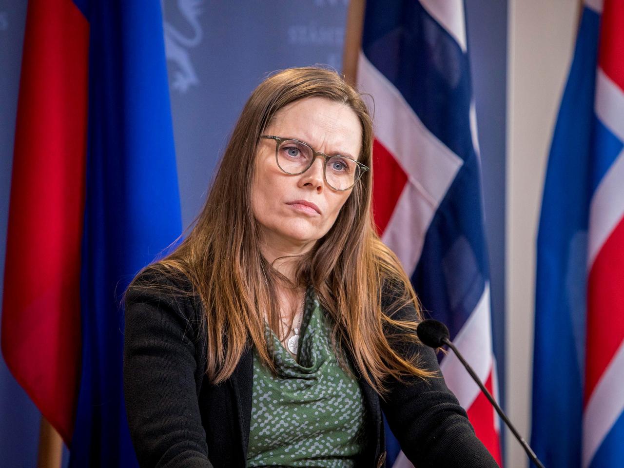 アイスランドのカトリン・ヤコブスドッティル首相