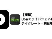 Ubernoライドシェア事業のテイクレート・利益率は？