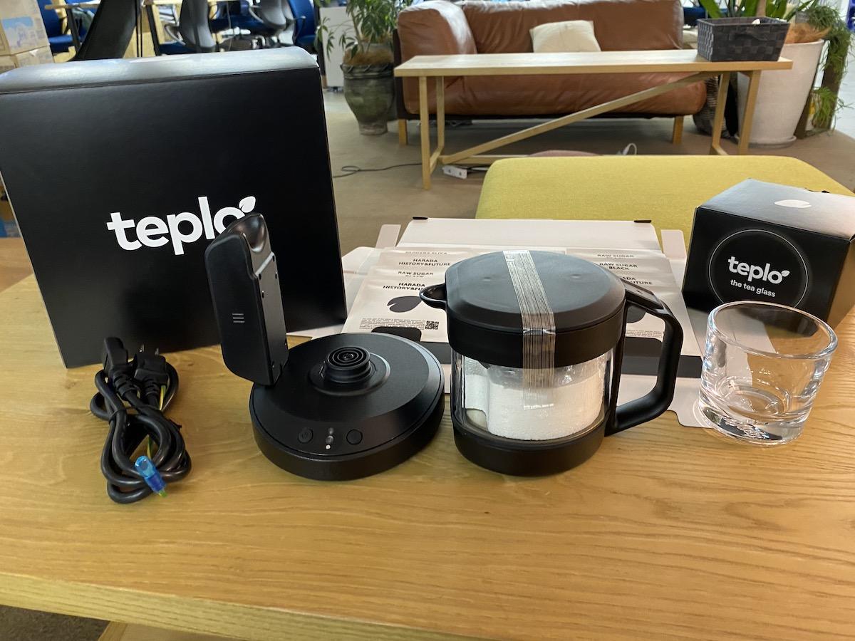 実機レビュー：自分好みのお茶を抽出するスマートティーポット「teplo