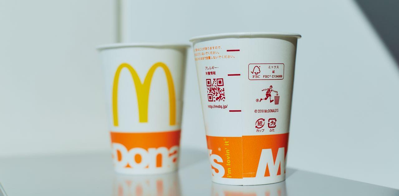 マクドナルド コップ 見つけ出す