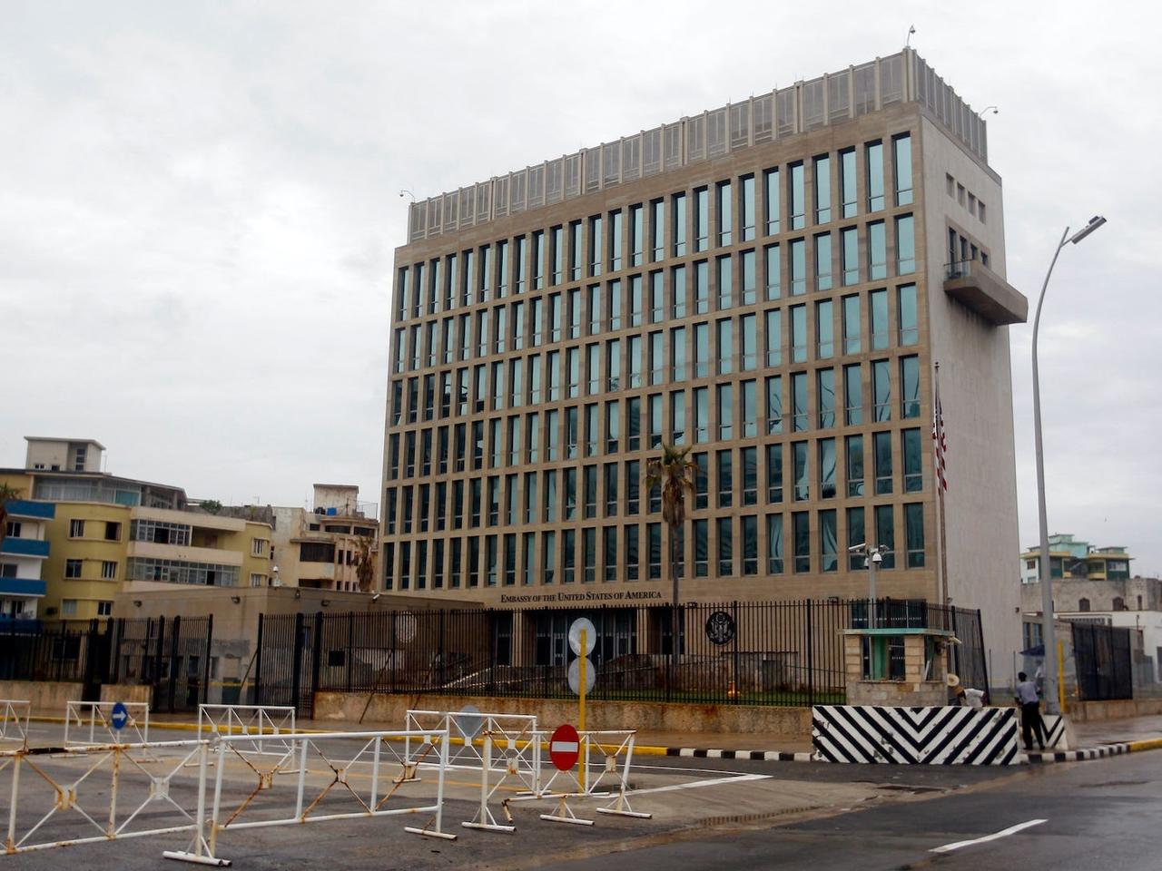 外交官が異常な一連の症状に苦しんでいたハバナのアメリカ大使館。