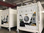 サーモキングの冷凍庫は、普段は生鮮マグロを日本に輸送するために使用されている。COVID-19ワクチンを輸送する際にも有効だ。