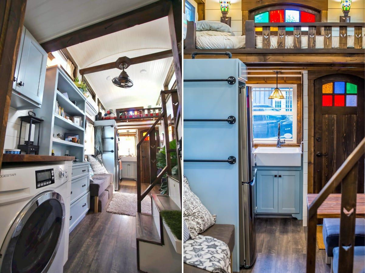 小さな家 Tiny House】Amazing 2 Bedroom House placed into only 274
