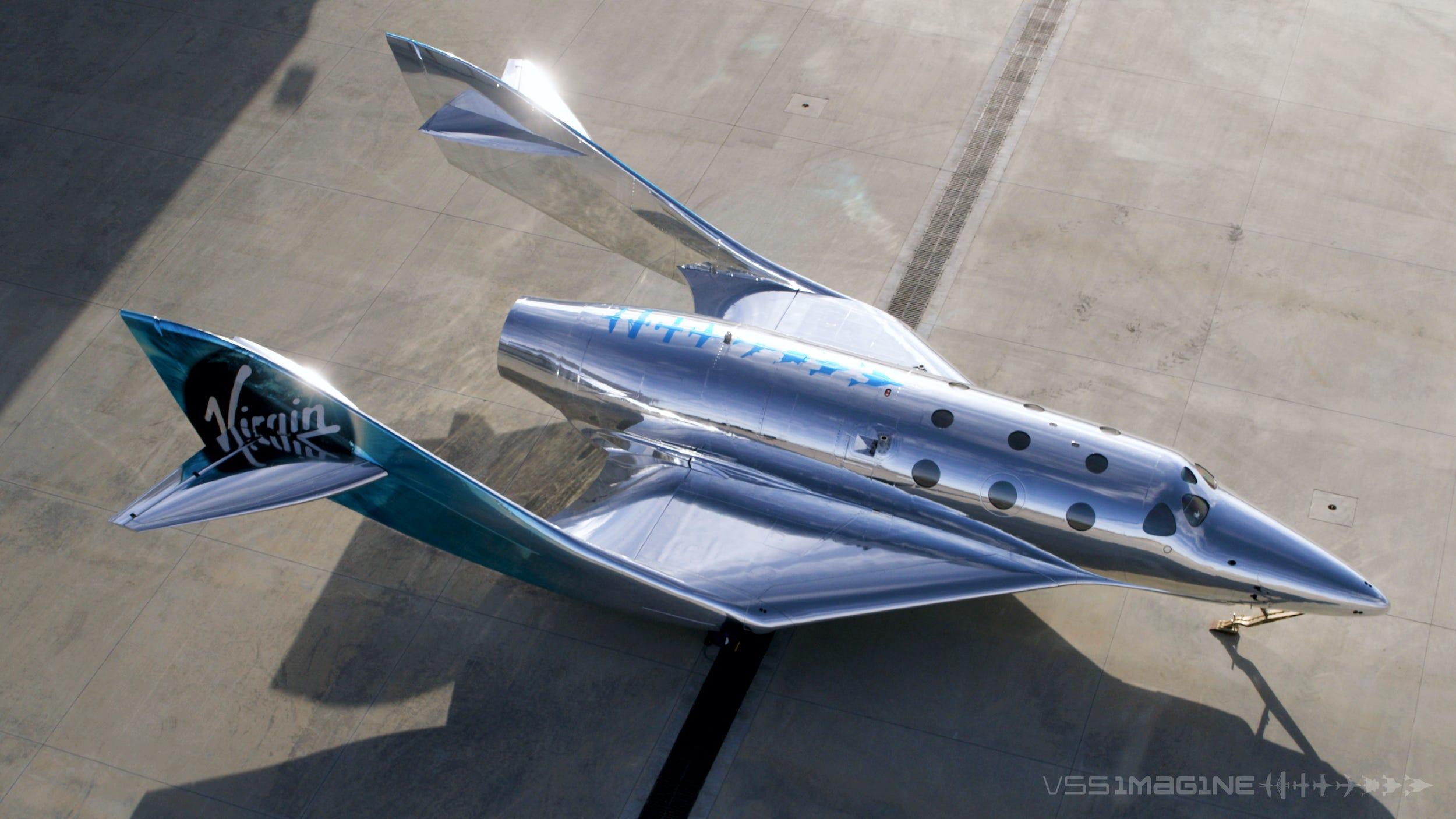 ヴァージン、最新の宇宙船を発表…2021年夏にテスト飛行を予定
